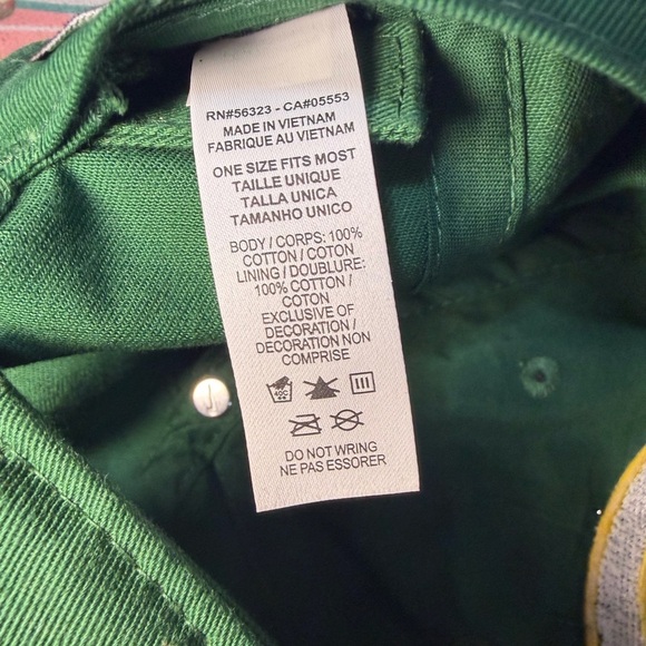 Nike Green Bay Packers Heritage 86 Adjustable Baseball Hat OS - Picture 5 of 5